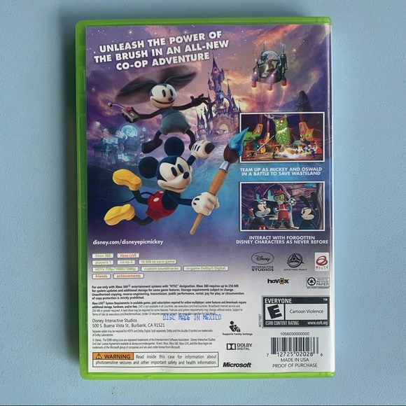 XBOX360 Epic Mickey 2: The Power Of Two - Picture 3 of 5